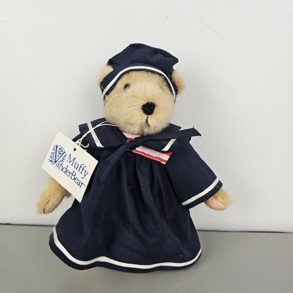 North American Bear Co. Other - North American Bear Co Muffy VanderBear Cruisewear Sailor Dress Plush Bear 7in